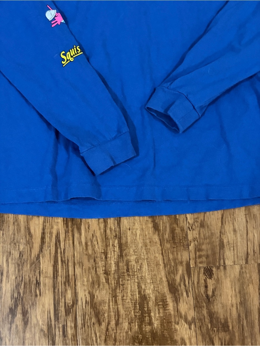 The Simpsons' Kwik-E-Mart Long Sleeve Tee in Royal Blue - Picture 4 of 8